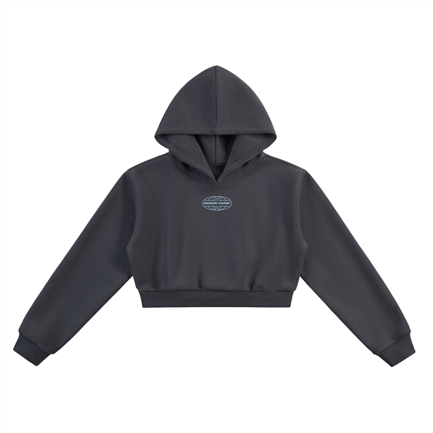 'Higher' Cropped Hoodie
