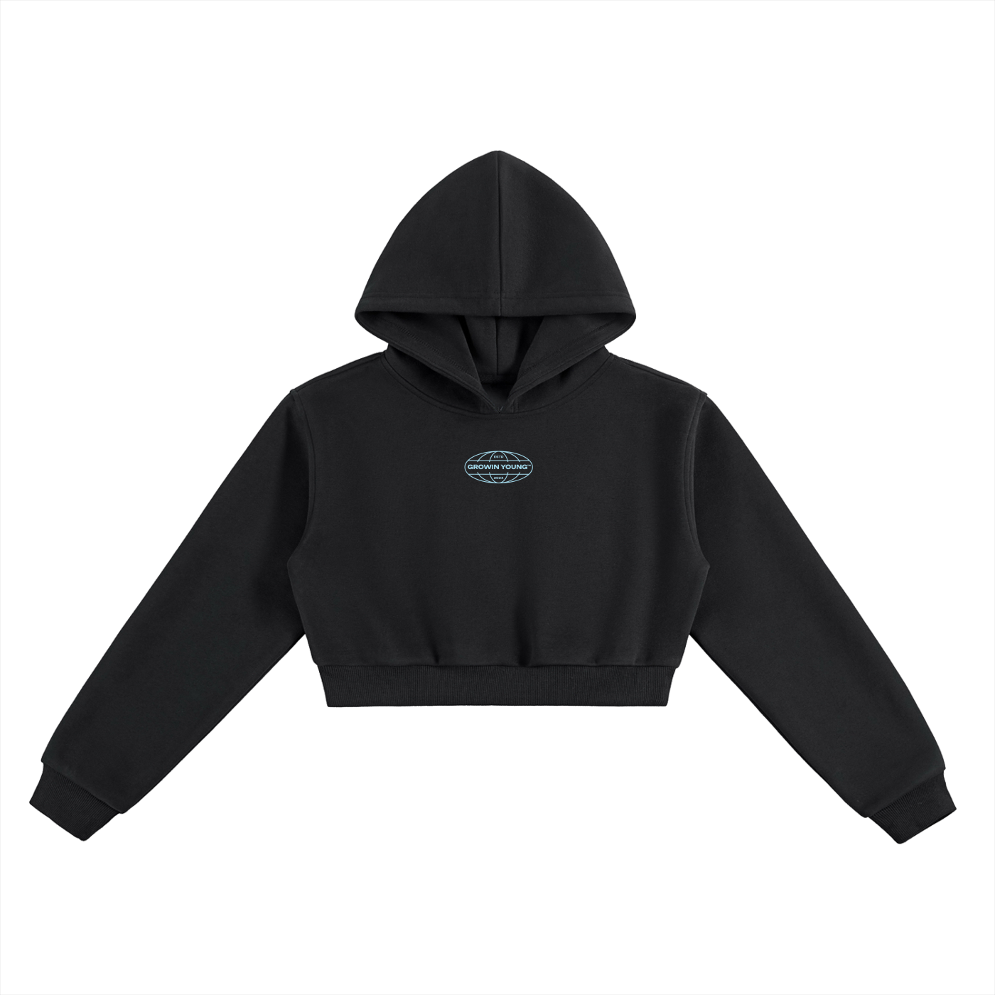 'Higher' Cropped Hoodie