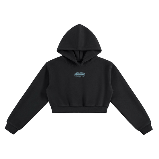 'Higher' Cropped Hoodie
