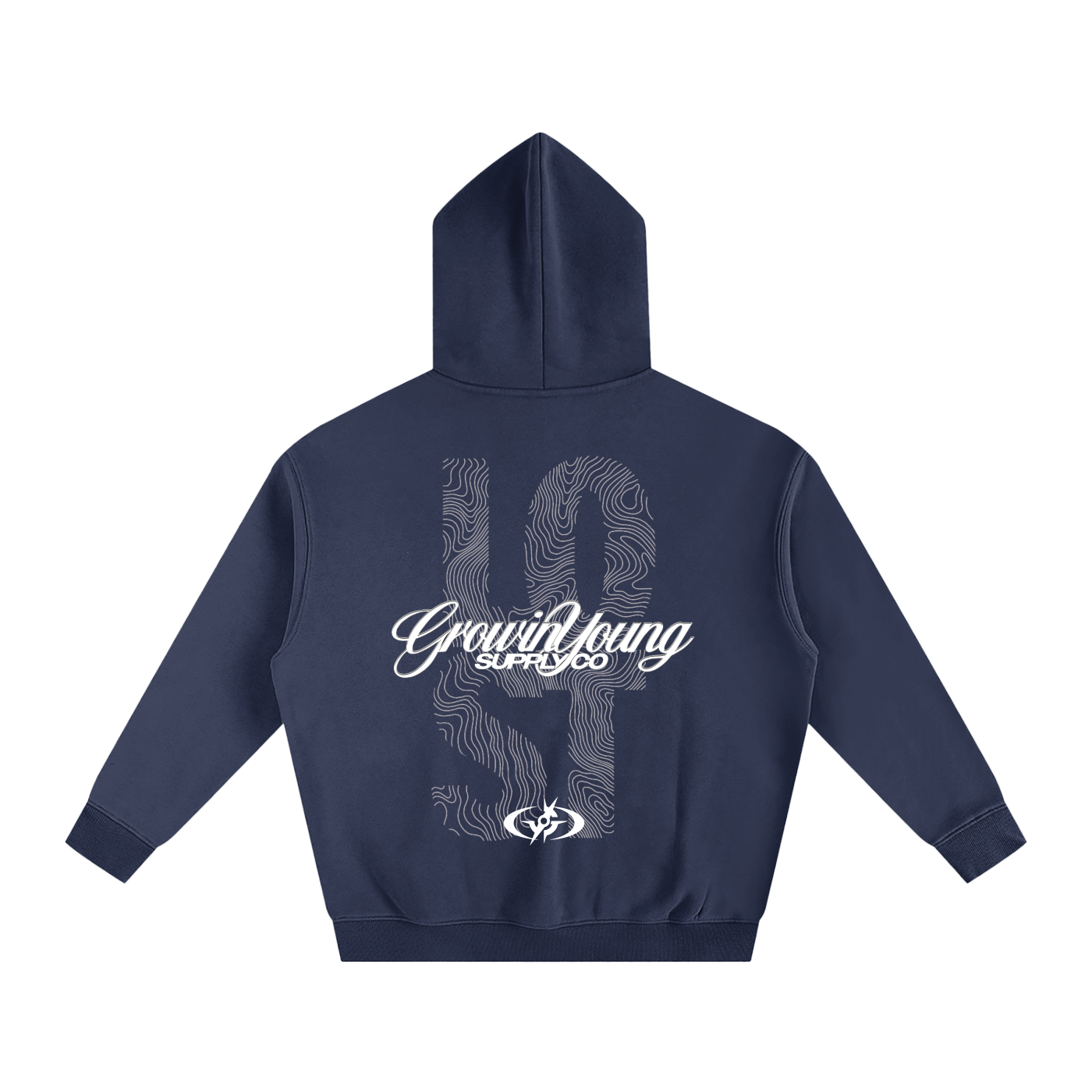 Lost Oversize Fleece Hoodie